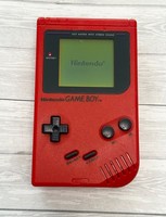 Nintendo Game Boy Konsole Rot DMG-01 Getestet Funktioniert Authentisch Japan