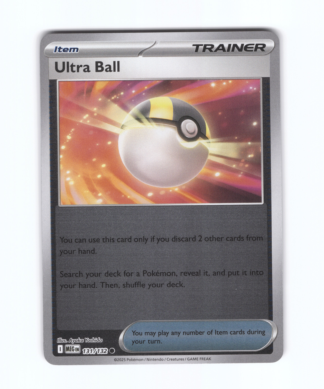 Ultra Ball 131/132 Mega Evolution (MEG) NM — Tournament Staple