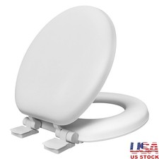 Premium Soft Toilet Seat Quick Release Slow Close Hinges Cushioned Comfort New