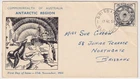 AUSTRALIA 1954: Queensland Stamp Mart FDC for 3½d ANARE commemorative issue