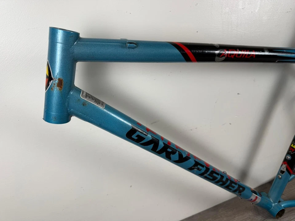 Vintage Gary Fisher Aquila 19.5 in Mountain Bike Triple Butted Frame 90s - Image 3 of 4