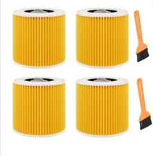 Image of 4Pack Replacement Filter For Karcher Wet and Dry WD2 WD3.500 WD3 WD2 Plus Vacuum
