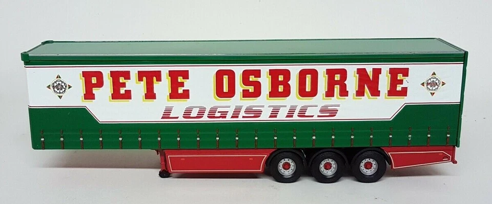 Corgi 1/50 - Curtainside Trailer Pete Osbourne UNBOXED Diecast Model Truck - Image 2 of 4