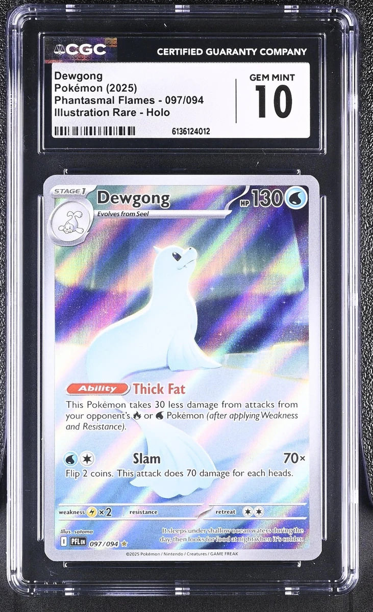 Preços baixos em Cartões TCG de Pokémon Dewgong | eBay