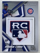 Brailyn Marquez 2021 Topps Rookie Card Manufactured Patch RC #RP-BM MLB Cubs