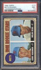 1968 Topps Baseball Nolan Ryan ROOKIE #177 PSA 7.5 NEW YORK METS NM+ HOF