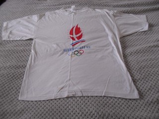 Vintage Winter Olympics Albertville 92 S T Shirt 1992 Not 2026 Milano Cortina