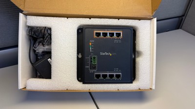 StarTech IES81GPOEW StarTech.com 8 port POE Managed Ethernet Switch - 30W per
