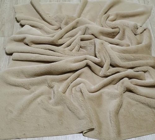 SOFT MINK FAUX FUR 10MM LONG HAIR LAMBY PLUSH DOLL CLOTH FABRIC SOLID MATTE 60"W - Picture 56 of 149