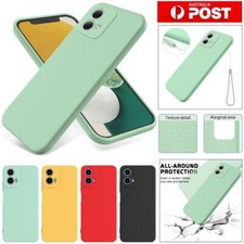 For Motorola Moto G86 G85 G84 G54 G34 G14 Edge 70 60 Case Liquid Silicone Cover