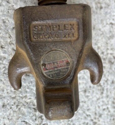 Vintage Simplex Push Pull Jack 