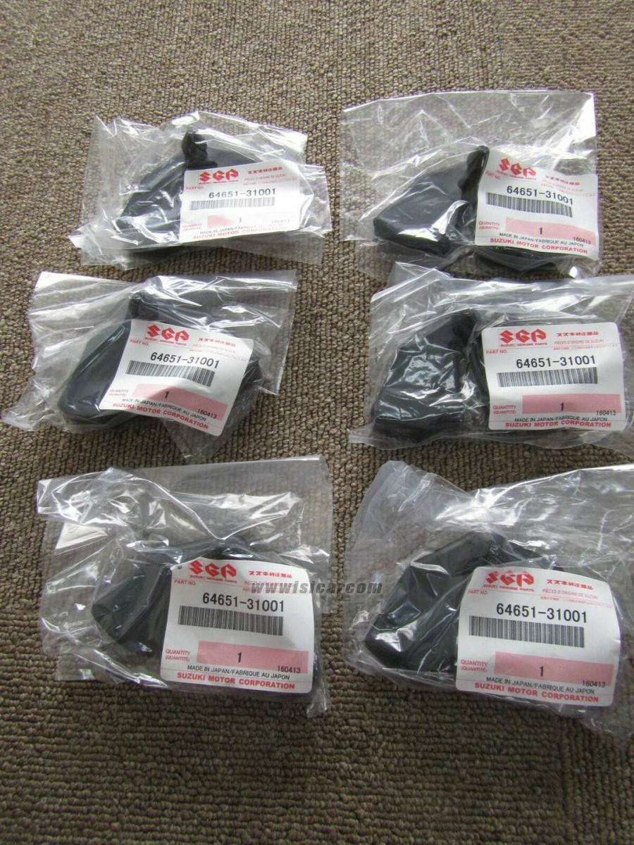 SUZUKI LS650 SAVAGE NP41A ABSORBER HUB SHOCK SET X6pcs 64651-31001