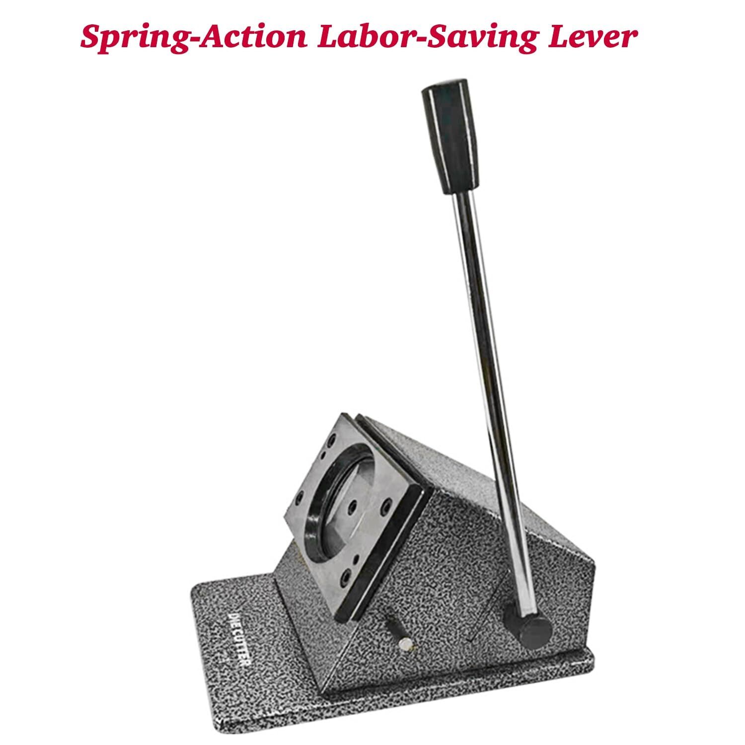 3 inch Button Punch Cutter, Heavy Duty Circle Button Cutter Graphic Badge Button