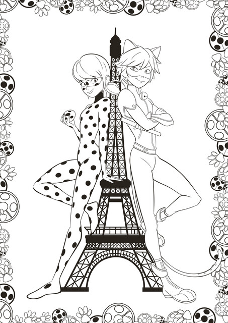 Thumbnail - Miraculous: Superhelden-power - Starke Motive Zum Ausmalen