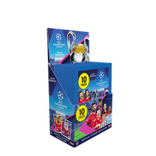 2020-21 Topps Champions League Sticker 30 Pack Box 300 Stickers Total!