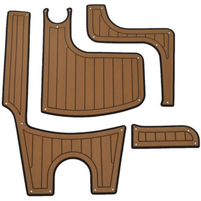 Larson Boat Non-Skid Deck Mats 9TA-170411 | Snap-In Camel (Set of 4)