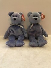 Ty Beanie Babies Clubby II 1999 TAG ERRORS Clubby Tush Tag - MINT Set Of 2