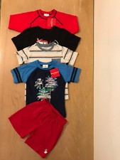 Hanna Andersson, Oshkosh, Others Boys Summer Clothing Lot of 5 2 New Size 4
