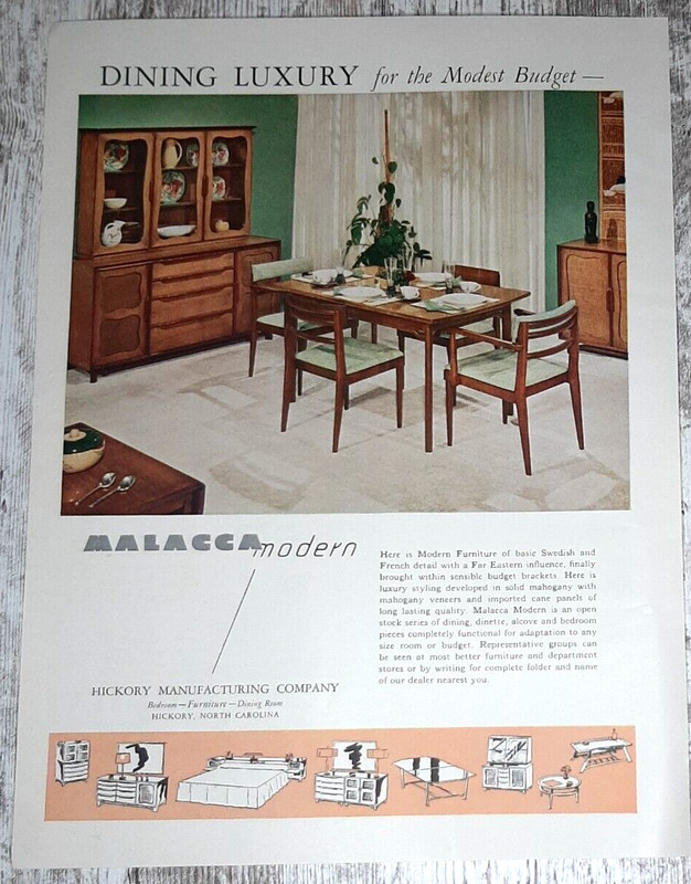 Hickory furniture - Highly rated Buy It For Life recommendation