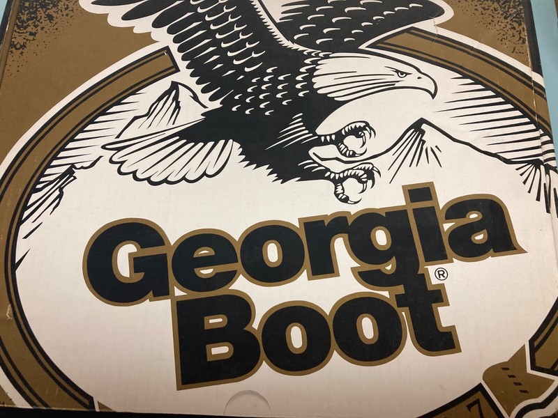 GEORGIA BOOT Model G4354 Size 13M - 12" ST WP WELLINGTON Work Boot