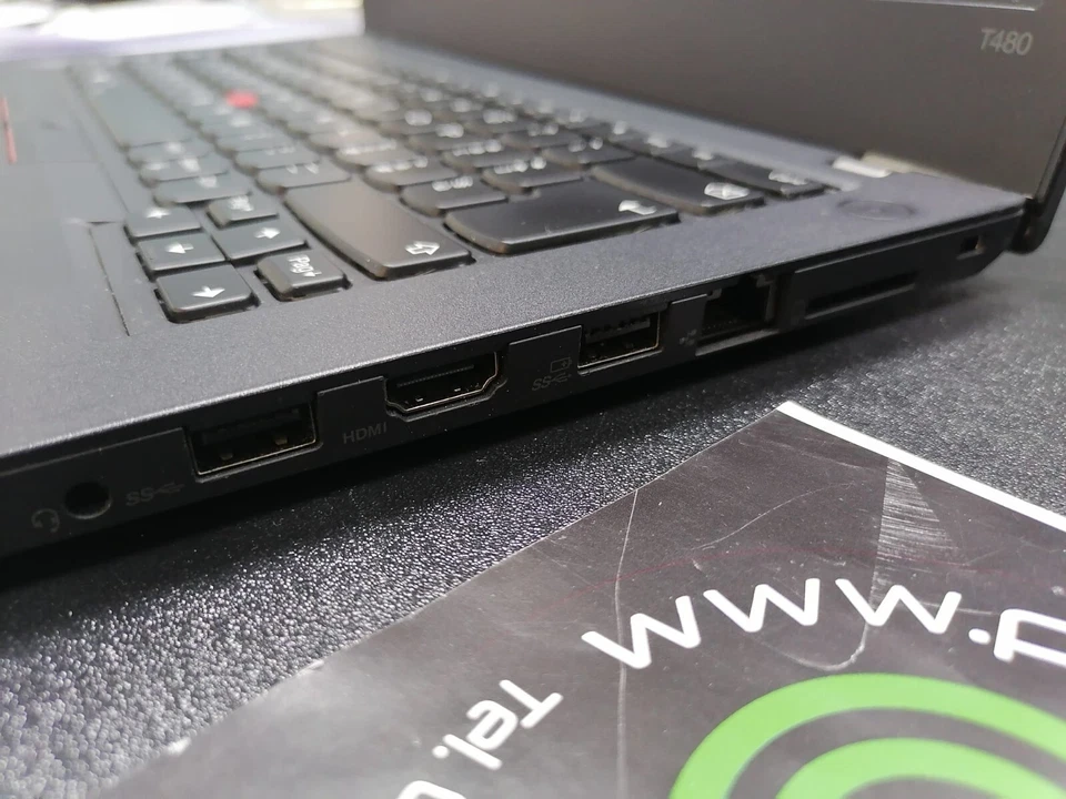 LENOVO T480 THINKPAD i5-8250 8GB RAM 256GB SSD 14" FULL HD RICONDIZIONATO - Immagine 4 di 4