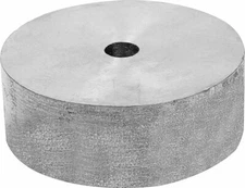 Allstar Performance ALL14177 Ballast Puck, Lead, 5lb, 3.5 in. Round, 1 3/8 in. T