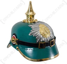 WW1 Saxony Green Leather Picke…