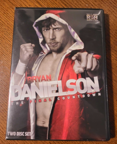 Bryan Danielson - The Final Countdown DVD - Ring of Honor ROH AEW WWE NJPW PWG - Afbeelding 1 van 2