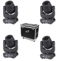 Etec Led Moving Head Pure Beam 150L Set Mit Flightcase Party Disco Club Dj Show
