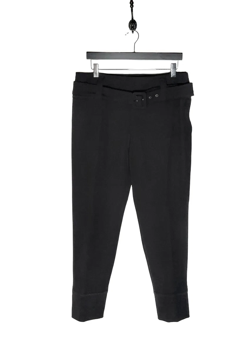 パンツ 2008 PRADA flared slacks black Prada Spring 2008 Flared Trousers – Algo Bazaar