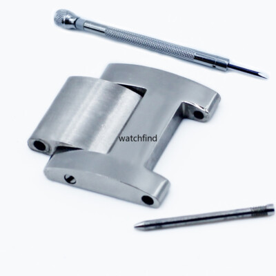 Screw Solid Stainless Steel Link for BALLON BLEU Bracelet Watch Band Strap 14-22