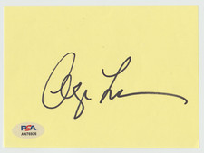 GEORGE LUCAS Signed 4 x 6 Index Card Autograph AUTO PSA/DNA Certified Authentic