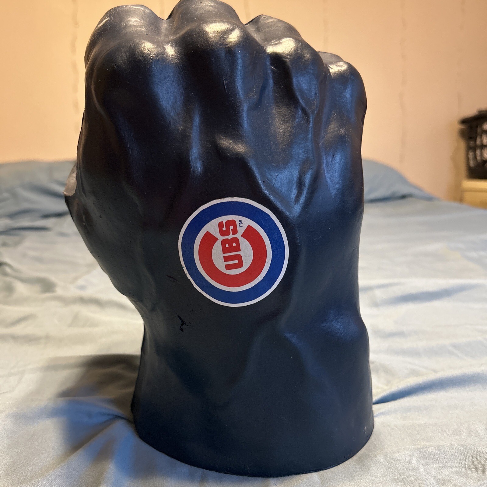 Vintage Chicago CUBS Baseball Tuf Glove Hulk Hand Koozie Beer holder eBay