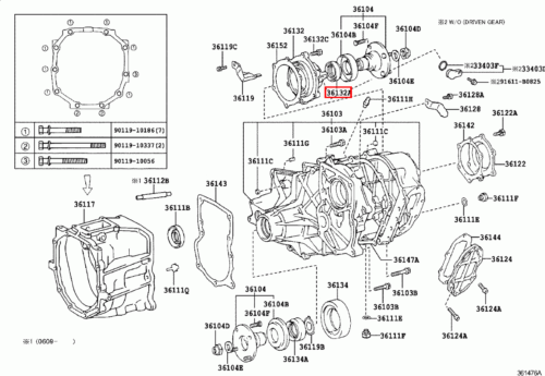 Genuine LandCruiser HZJ76 HZJ75 HZJ74 Transfer Case Rear Output Shaft Oil Seal - Picture 6 of 9