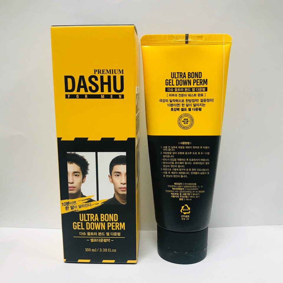 DASHU Ultra Bond Gel Down Perm Para Hombre 100ml (Kit De Auto Permanente) | M&eacute;xico