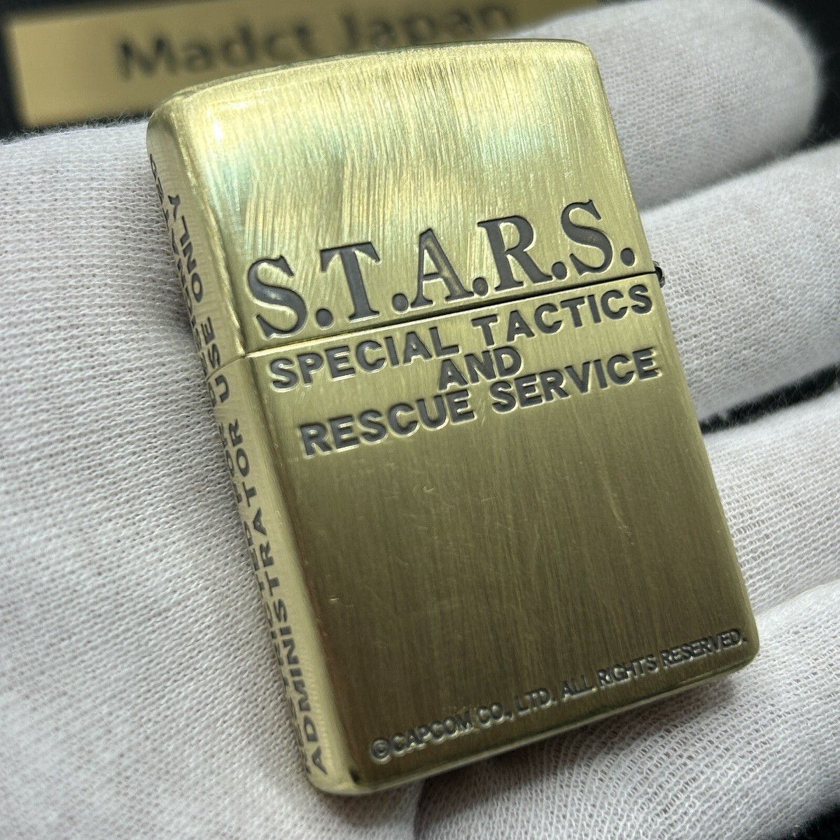 Zippo Resident Evil BIOHAZARD 20th Anniversary Limited S.T.A.R.S.