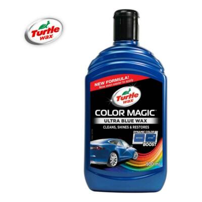 Turtle Wax 52709 Color Magic Blau Autowachs Auto Politur Wachs Farbpolitur 500ml