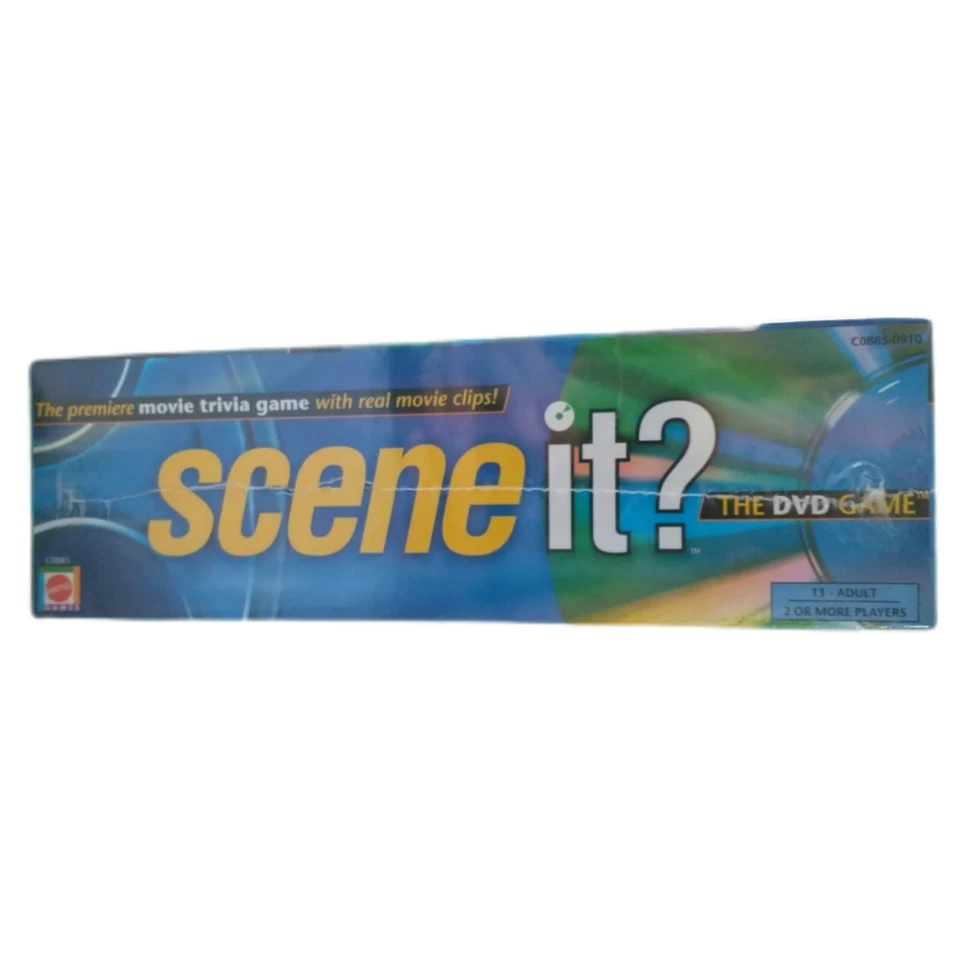 Scene It Movie Trivia Game 2003 NEW Sealed Dvd Memory Factory Board Mattel NIP - Image 3 of 4