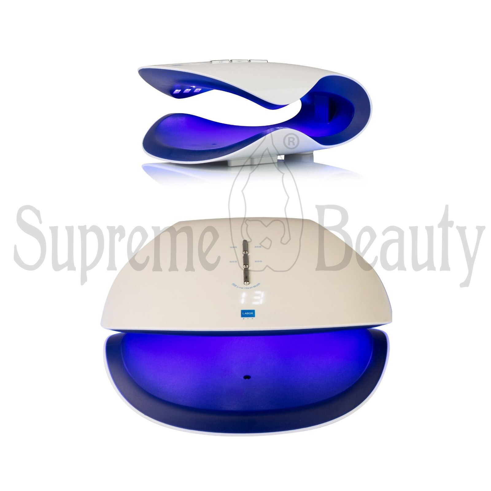 LABOR CLAM LAMP LAMPADA NAIL ERGONOMICA POLIVALENTE LED/UV 48W PROSESSIONALE