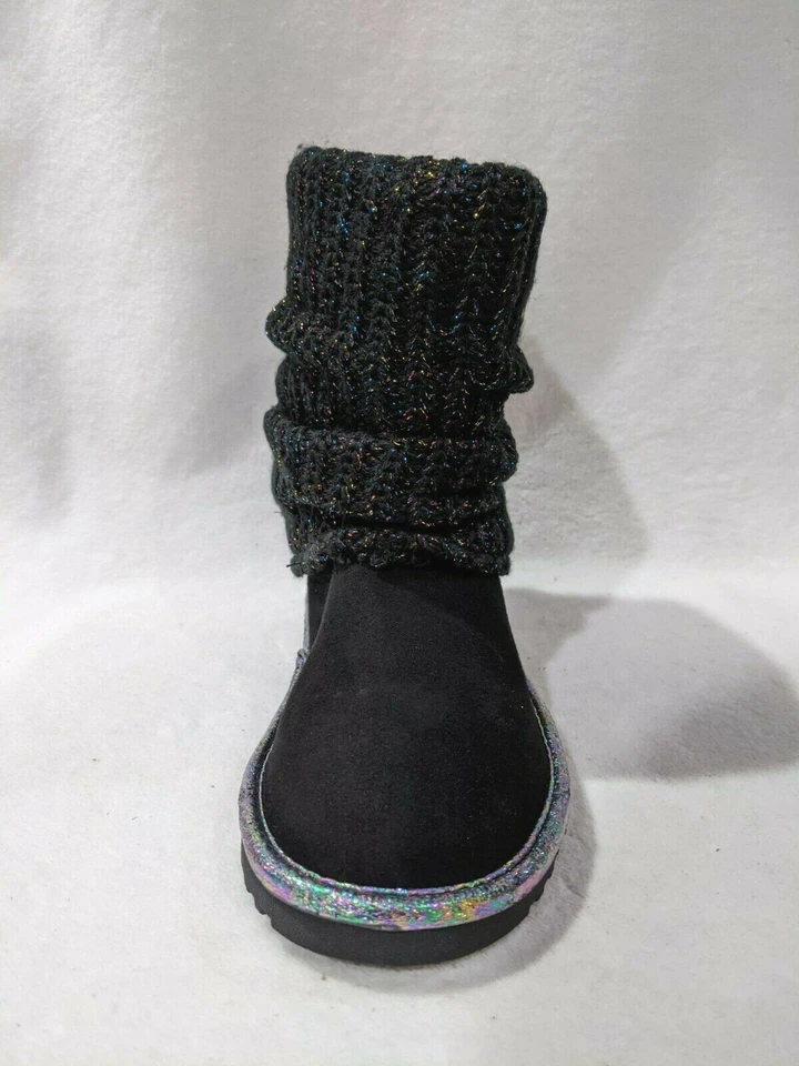 SO Mandy Black Girl's Sweater Boots - Assorted Sizes NWB - Image 3 of 4