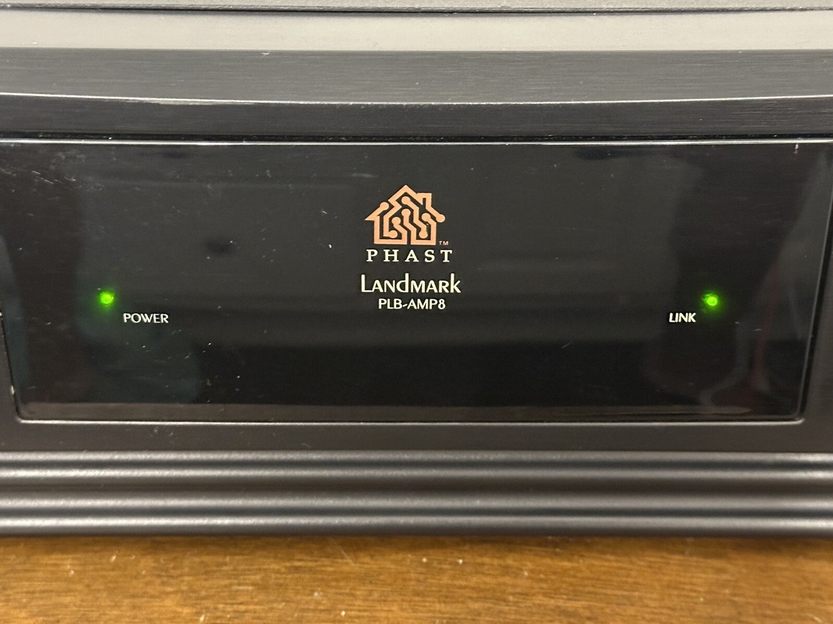Phast / Panja / AMX Landmark PLB-AMP8 Audio Amp (#1) (NO REMOTE
