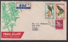 New Zealand 1962 Health First Day Cover Glenelg Health Camp to Sydney Uprated