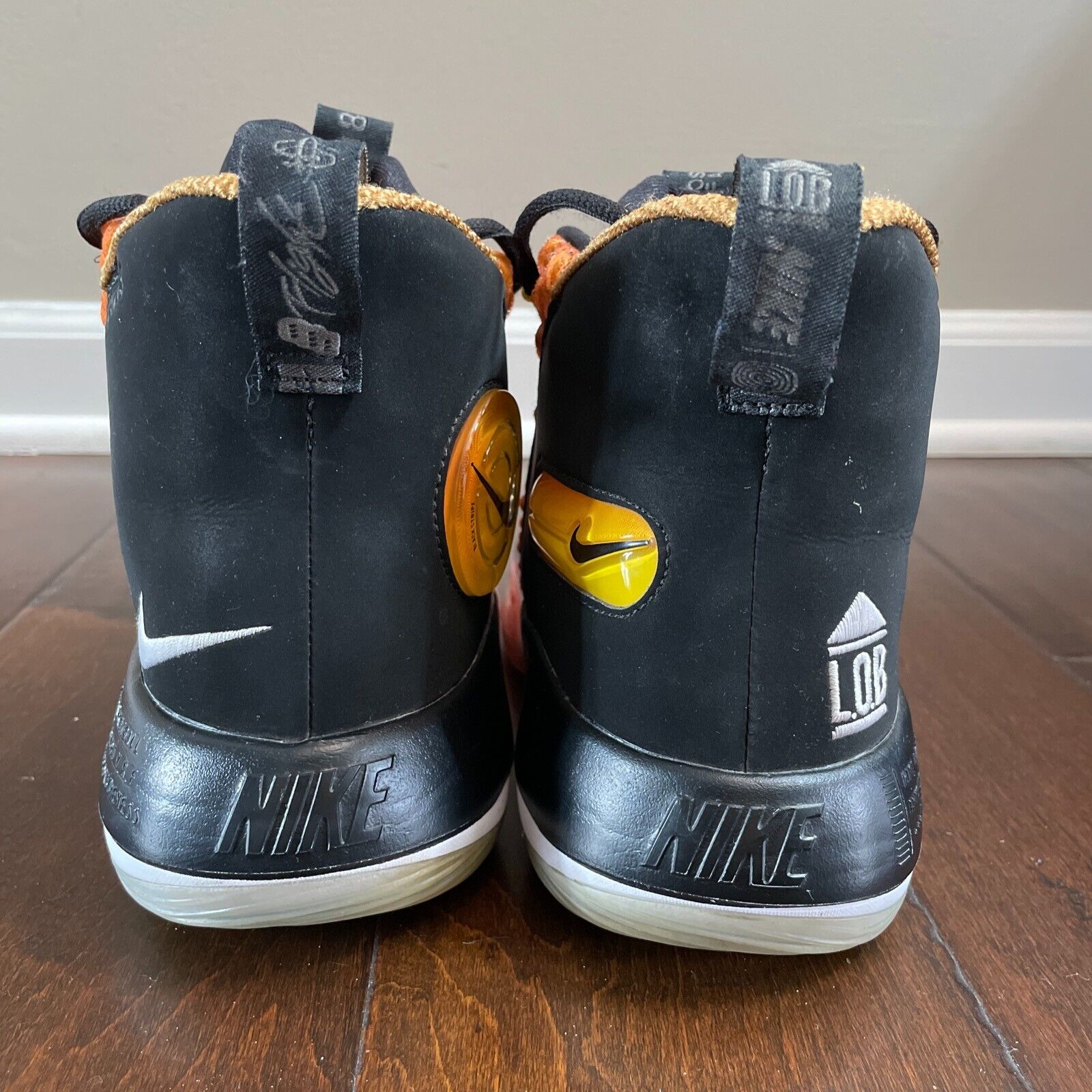 Size 10 Nike AlphaDunk Frank Rudy Slightly Used m… - image 7