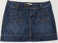 Route 66 women's blue jean mini skirt size 7/8