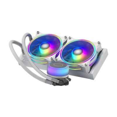 Cooler Master ML240 Illusion White Edition CPU-Flüssigkeitskühler Wasserkühlung