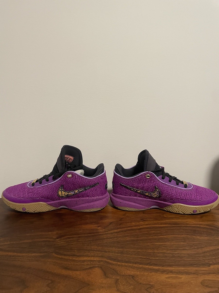 Lebron 20 Vivid Purple Size 5Y | eBay
