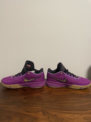 Lebron 20 Vivid Purple Size 5Y | eBay