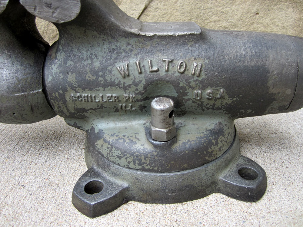 Vintage Wilton 3.5" Machinist Bench Vise 350S Bullet Vise Made in USA