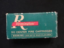 Vintage Remington 357 Magnum   Empty Cartridge Box with insert