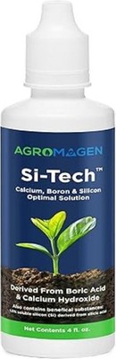 4 Pack Agromagen Si-Tech Calcium Boron & Silicon Optimal Solution 4fl Oz